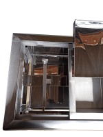 Freidor doble pozuelo independiente más mesa de trabajo - Imagen 3