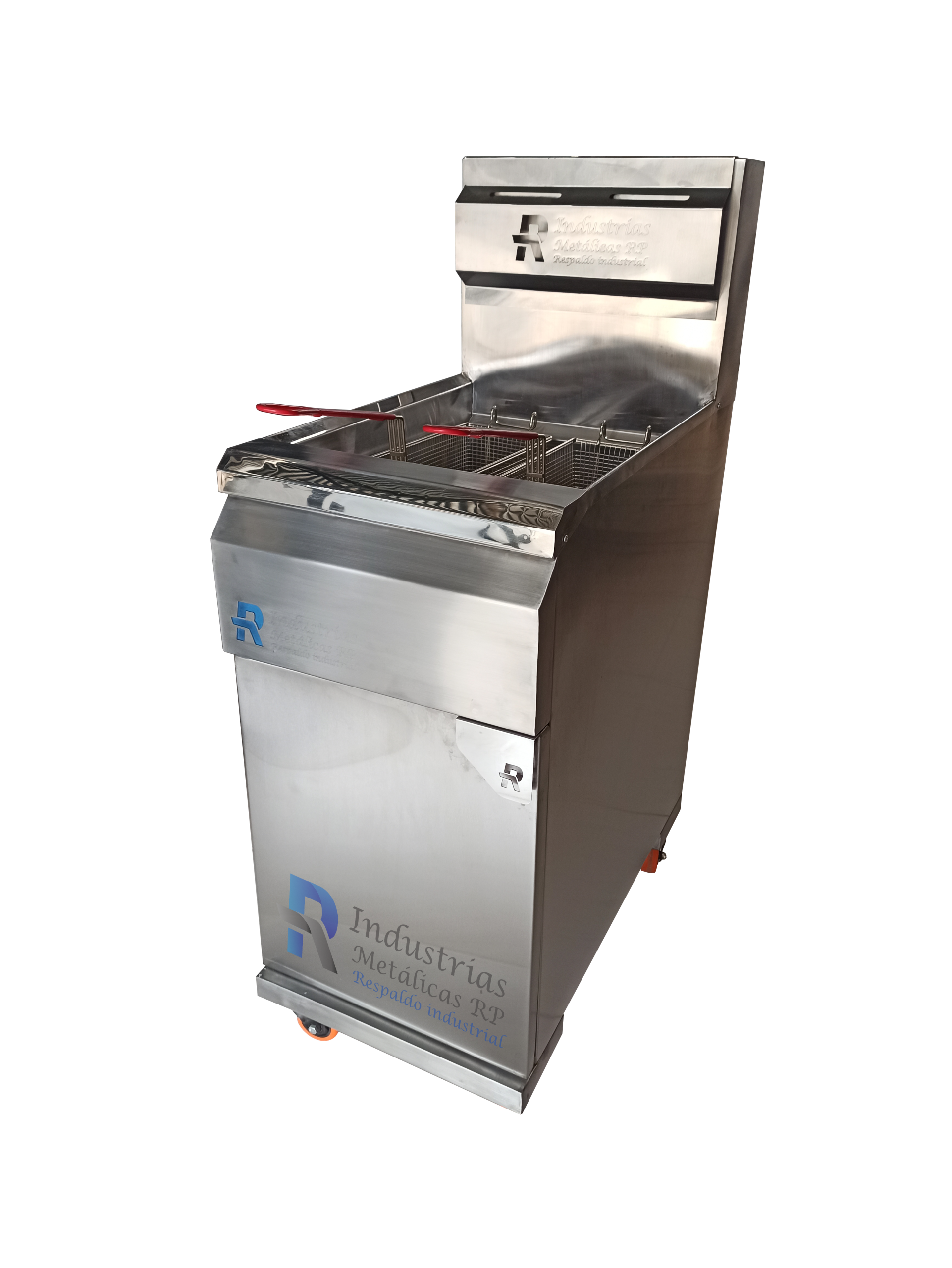 Freidora industrial alto rendimiento a gas cocina industrial Freidora industrial de alto rendimiento cocina industrial - Imagen 1